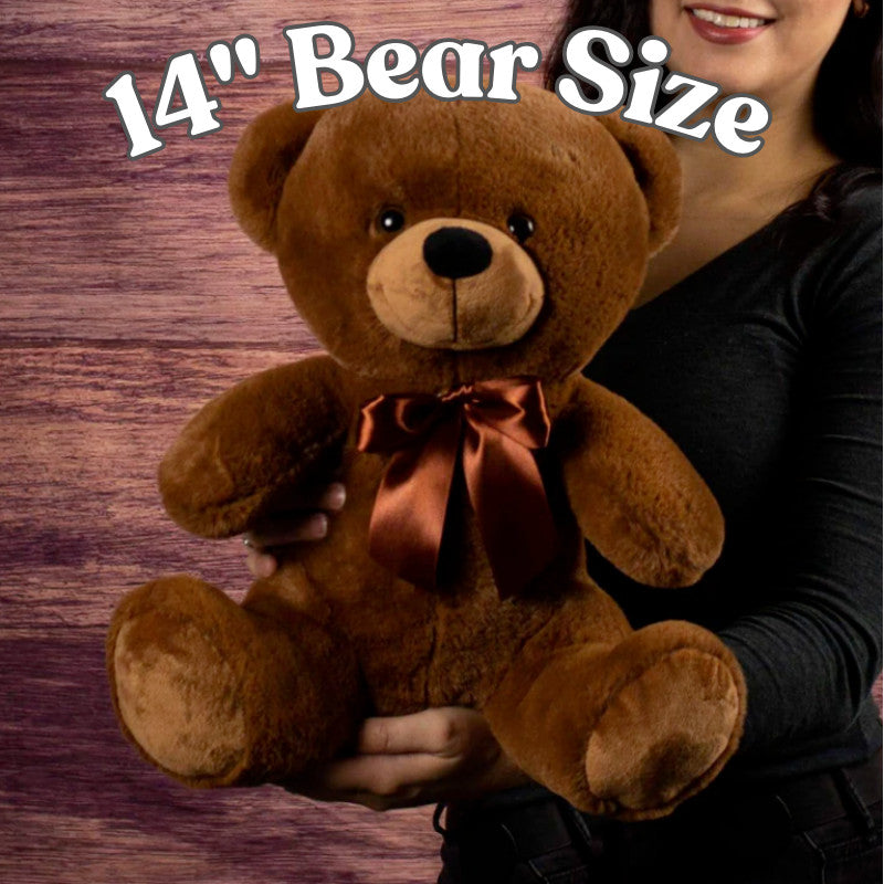 ILOVEU Personalized Teddy Bear with Sign - Gift For Mom